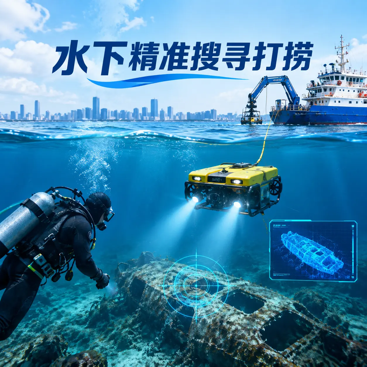 甘南水下精准搜寻打捞